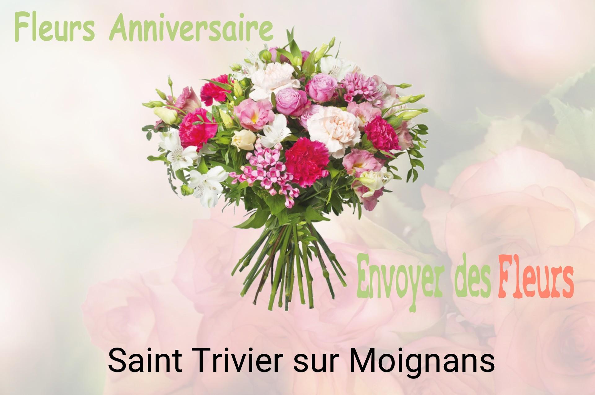 Bouquet de fleurs d’anniversaire livré à Saint-Trivier-sur-Moignans